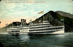 The Hudson River Day Line Steamer Postcard