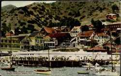 Bath House, Avalon Santa Catalina Island, CA Postcard Postcard