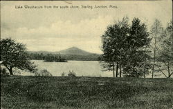 Lake Waushacum From The South Shore Sterling, MA Postcard Postcard