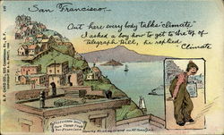 Telegraph Hill San Francisco, CA Postcard Postcard