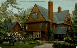 Ex-Governor Rollins Residence Postcard