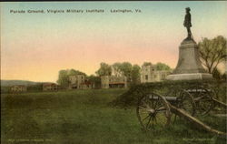 Parade Ground, Virginia Military Institute Lexington, VA Postcard Postcard