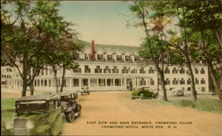 East Side And Main Entrance Crawford House Postcard