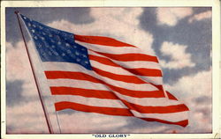 Old Glory Postcard