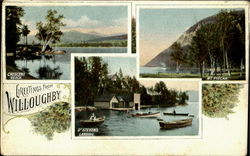 Greetings From Willoughby Vermont Postcard Postcard