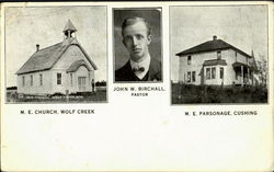 M. E. Church Wolf Creek, WI Postcard Postcard