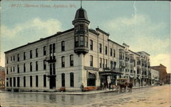 Sherman House Appleton, WI Postcard Postcard