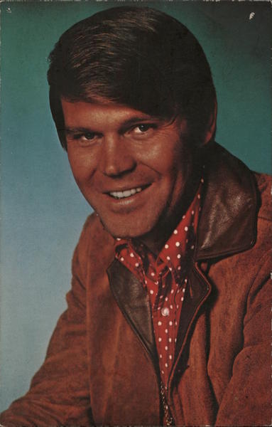 Glen Campbell Celebrities Postcard