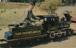 CRICKET Miniature Train - Tilden Regional Park Orinda, CA Postcard Postcard Postcard