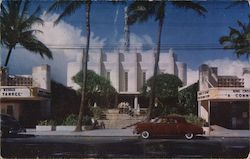 Waikiki Theatre Hawaii Postcard Postcard Postcard