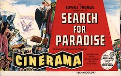 Search for Paradise Movie and Television Advertising Postcard Postcard Postcard