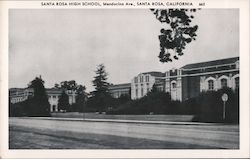 Santa Rosa High School California Postcard Postcard Postcard