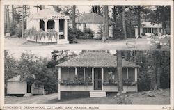 Hinckley"s Dream-Wood Cottages Postcard