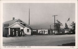 The Greyhound Clarion, IA Postcard Postcard Postcard