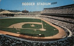 Dodger Stadium Postcard