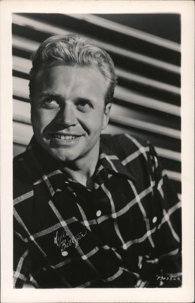 Lyle Bettger Actors Postcard