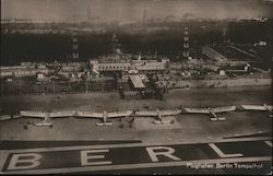 Berlin Airport Germany Postcard Postcard Postcard