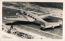 Lockheed Electra Aircraft Postcard Postcard Postcard