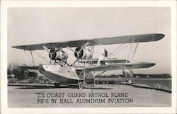 U.S. Coast Guard Patrol Plane PH-2 Aircraft Postcard Postcard Postcard