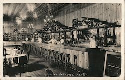 Bar at Bothe's Paradise Park Calistoga, CA Postcard Postcard Postcard