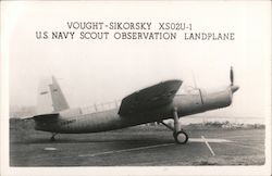 U.S. Navy Scout Observation Landplane Postcard