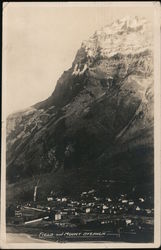 Field and Mount Stephen British Columbia Canada Postcard Postcard Postcard