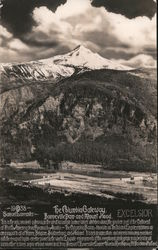 The Columbia Gateway, Bonneville Dam and Mount Hood Oregon Postcard Postcard Postcard