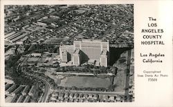 The Los Angeles County Hospital Postcard