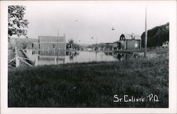 View of Saint-Calixte Quebec Canada Postcard Postcard Postcard