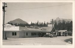 Bob Baker's Packwood Mercantile Company Washington Postcard Postcard Postcard