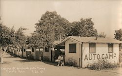 Cabins at Orchard Auto Camp Postcard