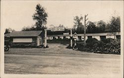 Camp Delight, Gas Pump Postcard