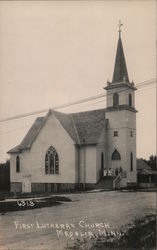 First Lutheran Church Postcard