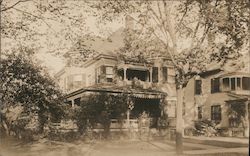 View of Residence Springfield, MA Postcard Postcard Postcard