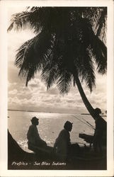 Profiles - San Blas Indians Postcard