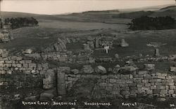 Roman Camp "Borcivicus" Housesteads Northumberland, England Postcard Postcard Postcard