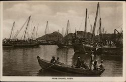 Arab Dhows Postcard