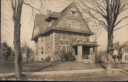 Local Residence Wellesley, MA Postcard Postcard Postcard