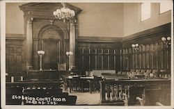 Superior Court Room Postcard