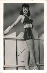 Anne Gwynne Postcard