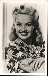 Betty Grable Postcard