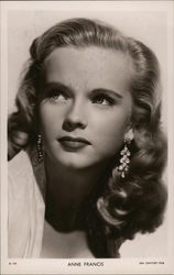 Anne Francis Actresses Postcard Postcard Postcard