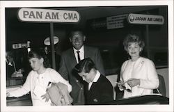 Lucille Ball,  Gary Morton and Family 1963 Postcard