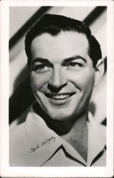 Stephen McNally, Actor Actors Postcard Postcard Postcard