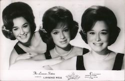 The Lennon Sisters Featured with Lawrence Welk Postcard