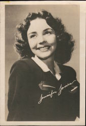 Jennifer Jones Actresses Postcard Postcard Postcard