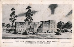 The New Methodist Home of New Jersey Ocean Grove, NJ Postcard Postcard Postcard