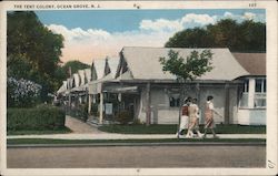 The Tent Colony Ocean Grove, NJ Postcard Postcard Postcard