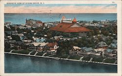 Birdseye View Ocean Grove, NJ Postcard Postcard Postcard