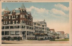 Ocean Pathway Ocean Grove, NJ Postcard Postcard Postcard